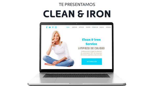 Servicios de limpieza a domicilio Cleaners en tu ciudad en www.cleaniron.com
