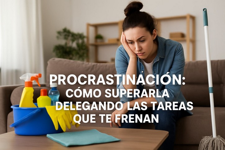 Delega tus tareas de limpieza